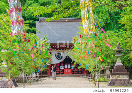 夏の富部神社、七夕祭〈愛知県名古屋市〉 92991226