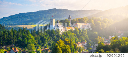 Rozmberk - romantic castle in South Bohemia 92991292