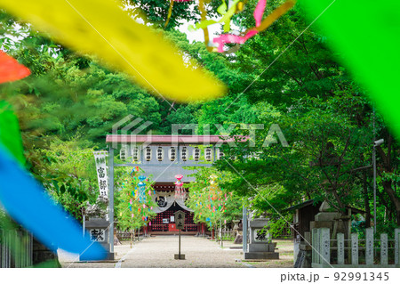 夏の富部神社、七夕祭〈愛知県名古屋市〉 夏の富部神社、七夕祭〈愛知県名古屋市〉 92991345