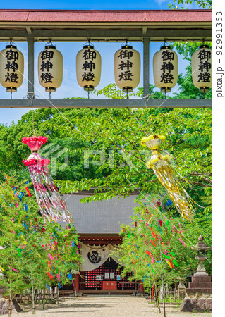 夏の富部神社、七夕祭〈愛知県名古屋市〉 夏の富部神社、七夕祭〈愛知県名古屋市〉 92991353