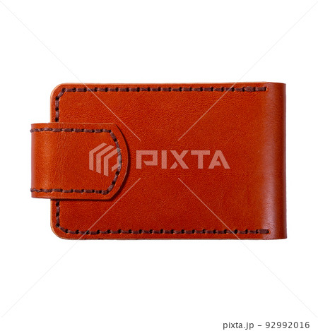 Luxury craft business card holder case made of leather. Luxury craft business card holder case made of leather. 92992016