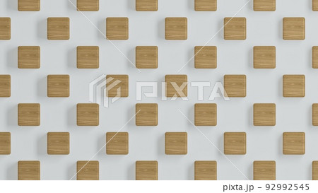 積み木でできた四角 背景用 積み木でできた四角 背景用 92992545