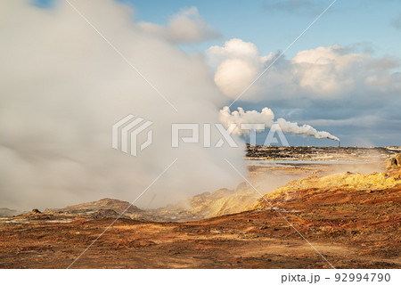 Gunnuhver Geothermal Area, Iceland Gunnuhver Geothermal Area, Iceland 92994790