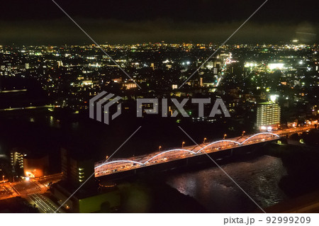 高崎市の夜景 高崎市の夜景 92999209