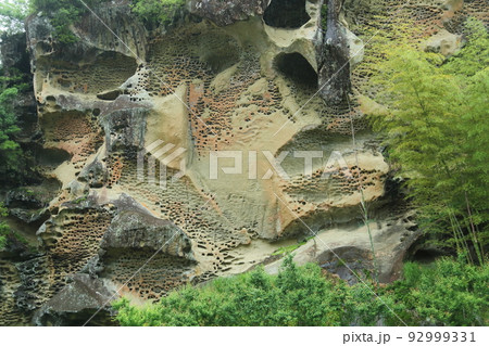 高池の虫喰い岩 92999331