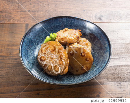 蓮根つくねの照り焼き 蓮根つくねの照り焼き 92999952