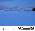 黄昏の十勝岳連峰 93000056