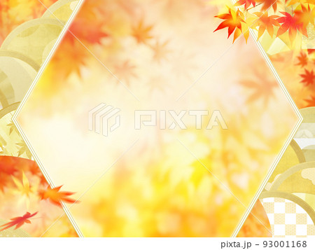 秋の和風背景 93001168
