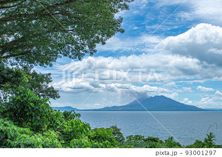桜島と海 桜島と海 93001297