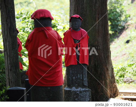 鎌原観音堂 天明三年浅間やけ遺跡 お地蔵様 鎌原観音堂 天明三年浅間やけ遺跡 お地蔵様 93001621