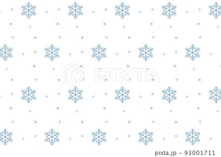 雪のパターン 白と青 雪のパターン 白と青 93001711