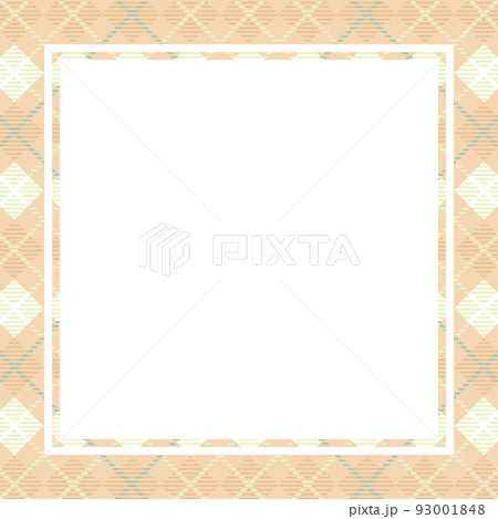チェック柄のフレーム壁紙イメージ 93001848