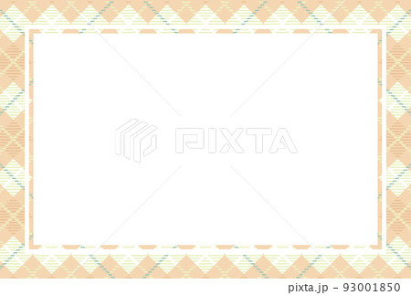 チェック柄のフレーム壁紙イメージ 93001850