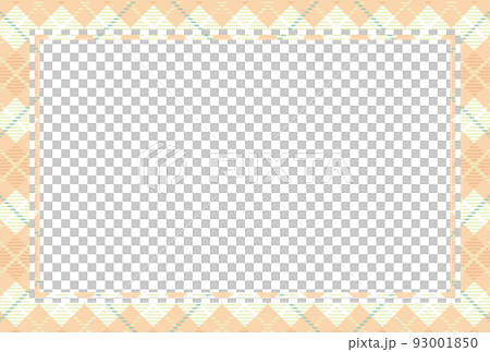 チェック柄のフレーム壁紙イメージ 93001850