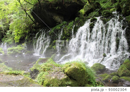 元滝伏流水　鳥海山　秋田県　にかほ市 93002304