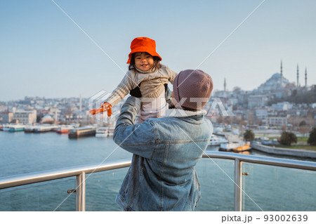 father and daughter travel to turkey together father and daughter travel to turkey together 93002639