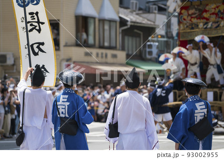 京都 祇園祭 長刀鉾の辻回し 京都 祇園祭 長刀鉾の辻回し 93002955