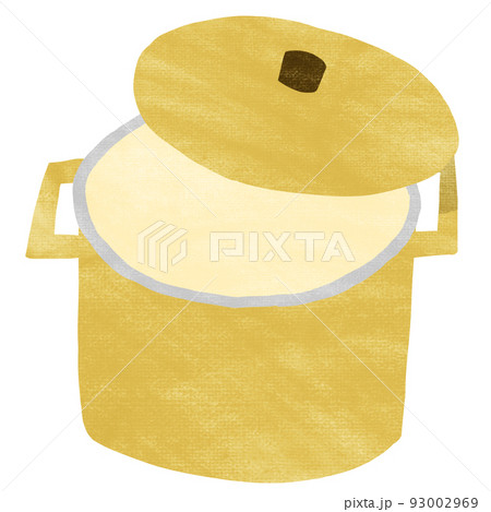 蓋つき鍋　黄色 93002969