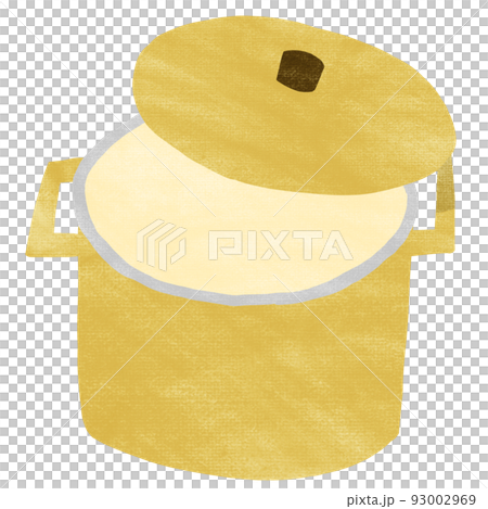 蓋つき鍋　黄色 93002969