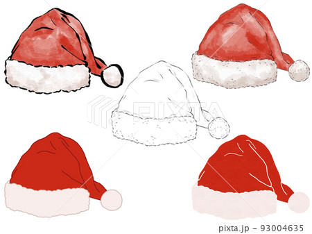 HOW TO DRAW SANTA CLAUS HAT VERY EASILY ||EASY DRAWING  ||@pvsedu.creation2436 - YouTube