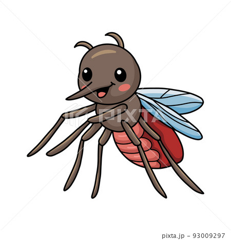 cartoon, mosquito, vector - Stock Illustration [93009297] - PIXTA