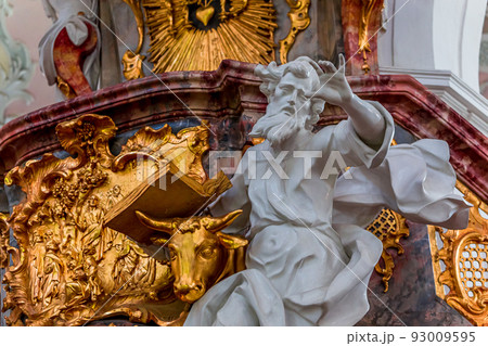 Rottenbuch abbey interiors, bavaria, germany 93009595