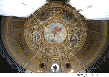 Chateau de Chantilly, interiors and details, Oise, France 93010097