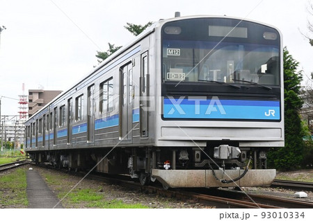 車両基地に停車する仙石線の205系3100番台 車両基地に停車する仙石線の205系3100番台 93010334