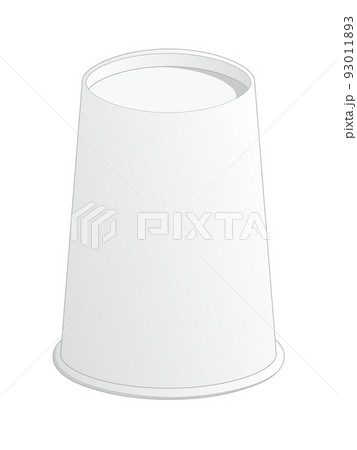 伏せた紙コップのイラスト 93011893