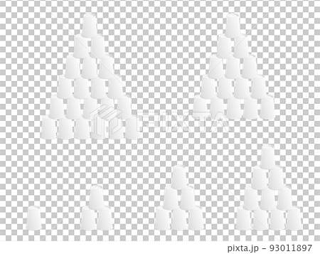 紙杯塔插圖集 紙杯塔插圖集 93011897