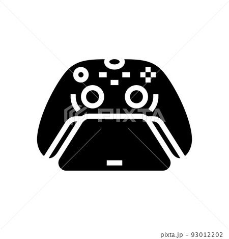 controller stand glyph icon vector illustration controller stand glyph icon vector illustration 93012202