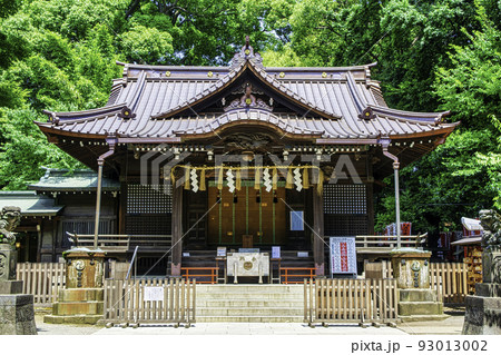 東京都　代々木八幡宮　拝殿 93013002