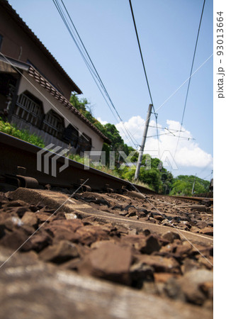 田舎の線路 93013664