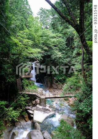 岐阜県中津川市の竜神の滝 93015548