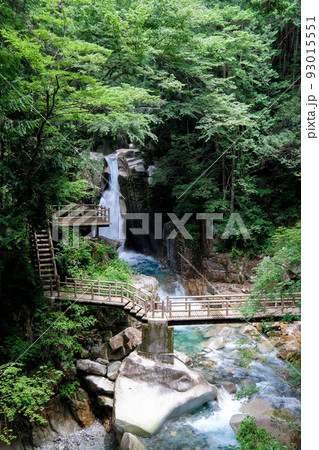 岐阜県中津川市の竜神の滝 岐阜県中津川市の竜神の滝 93015551