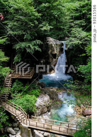 岐阜県中津川市の竜神の滝 93015566