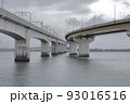 鉄道と道路の高架　愛知県常滑市 93016516
