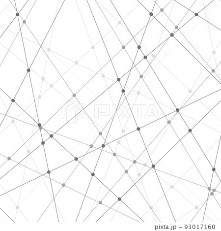 line and dot pattern background.のイラスト素材 [93017160] - PIXTA