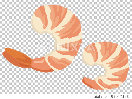 食材_むき海老 食材_むき海老 93017328