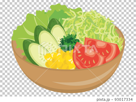 食事_野菜サラダ 93017334