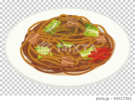 食事_焼きそば 食事_焼きそば 93017362