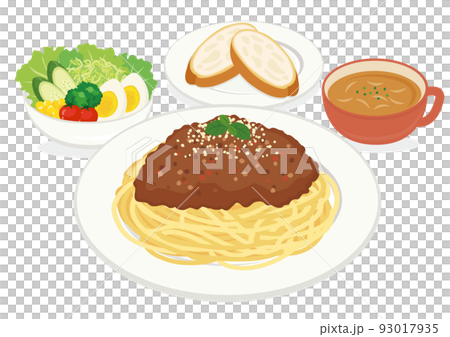 Meal_pasta_meat 醬 spaghetti_set Meal_pasta_meat 醬 spaghetti_set 93017935