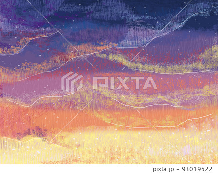 夕焼け空_横 夕焼け空_横 93019622