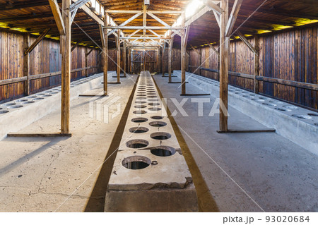 Auschwitz - Birkenau concentration camp. Holocaust memorial. Oswiecim, Poland, 17 July 2022 Auschwitz - Birkenau concentration camp. Holocaust memorial. Oswiecim, Poland, 17 July 2022 93020684