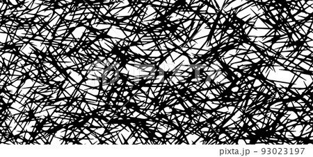 Prickly needle texture grunge vector background. Urban old peeled wall. 93023197
