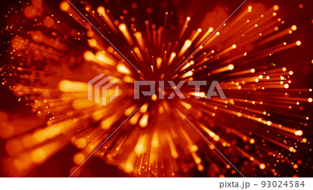 3d rendering of abstract red fiery background with glowing particles like micro world science fiction with depth of field and bokeh. Red light rays like laser show for bright festive presentation 3d rendering of abstract red fiery background with glowing particles like micro world science fiction with depth of field and bokeh. Red light rays like laser show for bright festive presentation 93024584