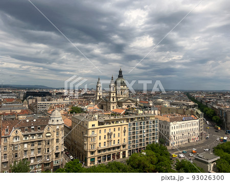 St. Stephen Basilica on Andrassy Avenue. Budapest, Hungary 93026300