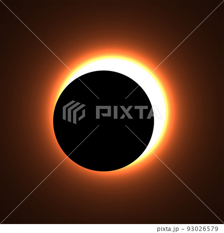 Partial solar eclipse. Illustration of the Moon partially obscures the Sun. Eclipses have been interpreted as omens, or portents, a phenomenon, often signifying the advent of change. Vector. Partial solar eclipse. Illustration of the Moon partially obscures the Sun. Eclipses have been interpreted as omens, or portents, a phenomenon, often signifying the advent of change. Vector. 93026579