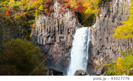 苗名滝（秋） 93027776