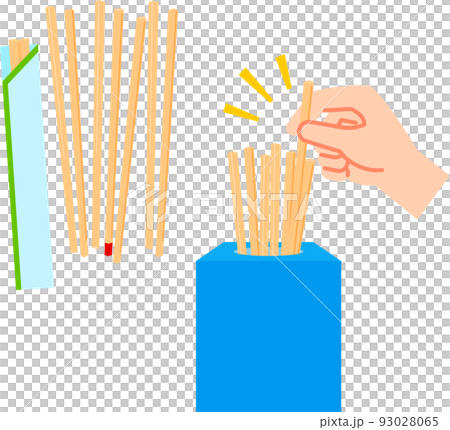 lottery made with disposable chopsticks lottery made with disposable chopsticks 93028065